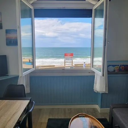 Beach Front Apartment Eljocri Capbreton Exterior foto